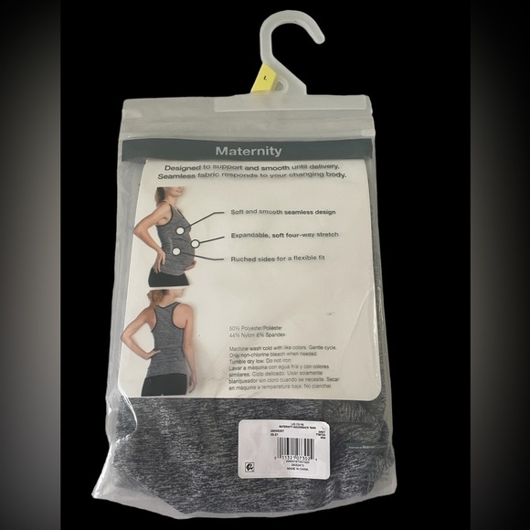 MATERNITY TANK Size L 12/14 NWT - Picture 2 of 2